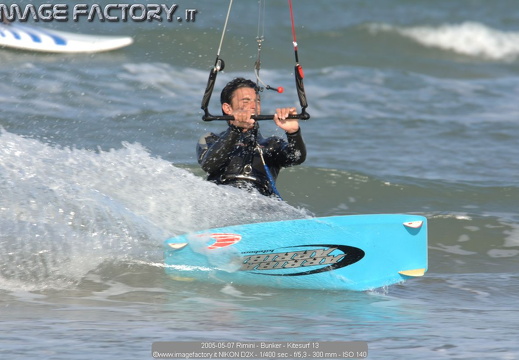 2005-05-07 Rimini - Bunker - Kitesurf